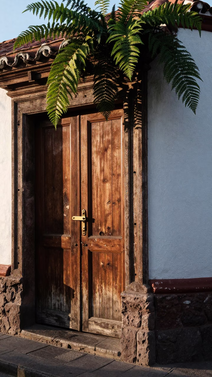 Street Corner in Quito at As First Light Reaches The Scene in in Quito, Ecuador