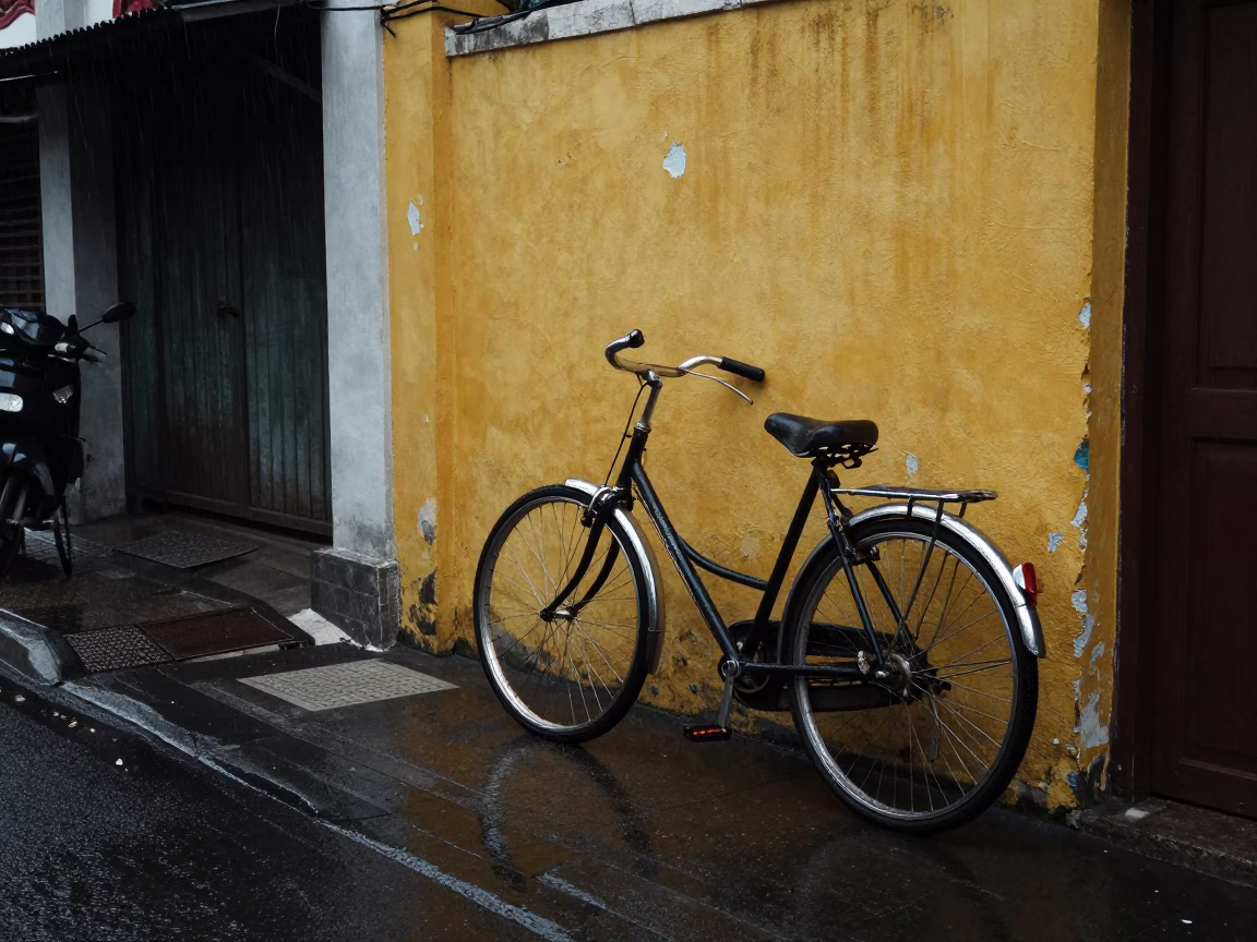 Street Corner in Surabaya in in Surabaya, Indonesia