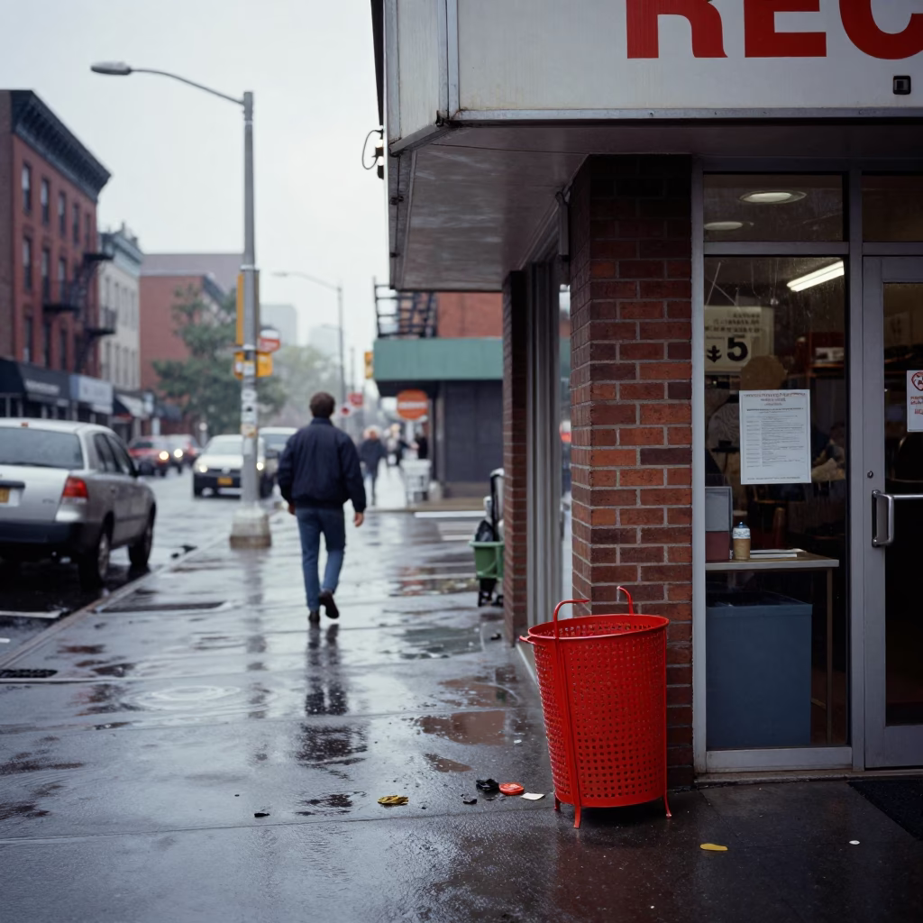Street Debris in New York in in New York, New York, United States