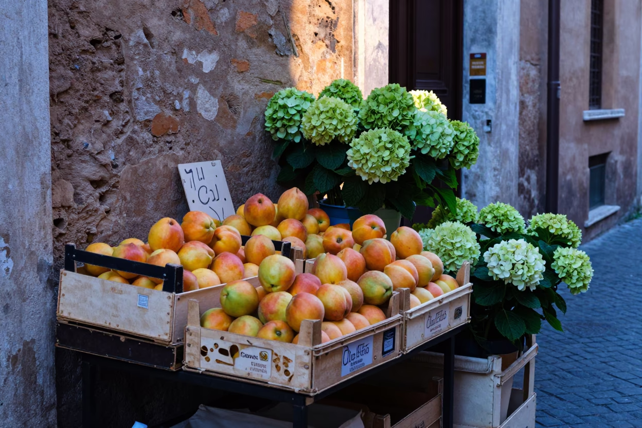 Street Display in Rome in in Rome, Italy