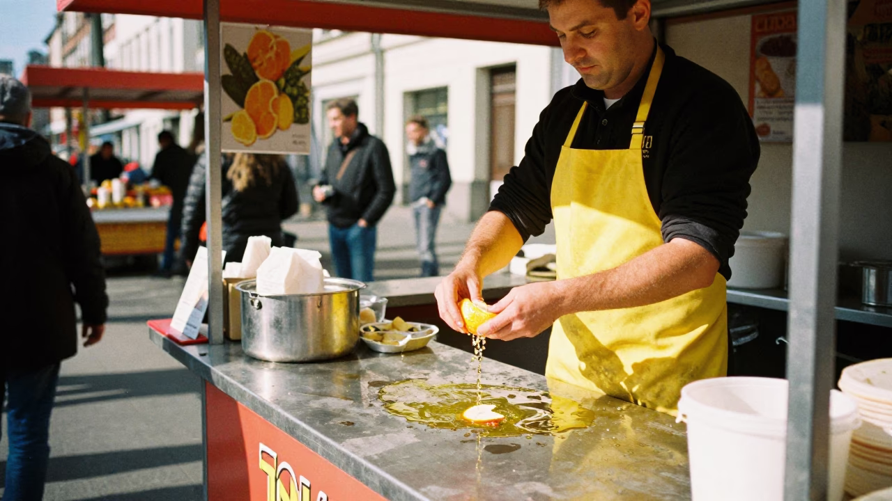 Street Food in Berlin in in Berlin, Germany