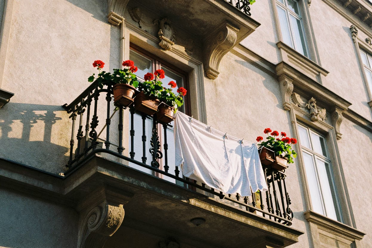 Street-level Morning in Vienna in in Vienna, Austria