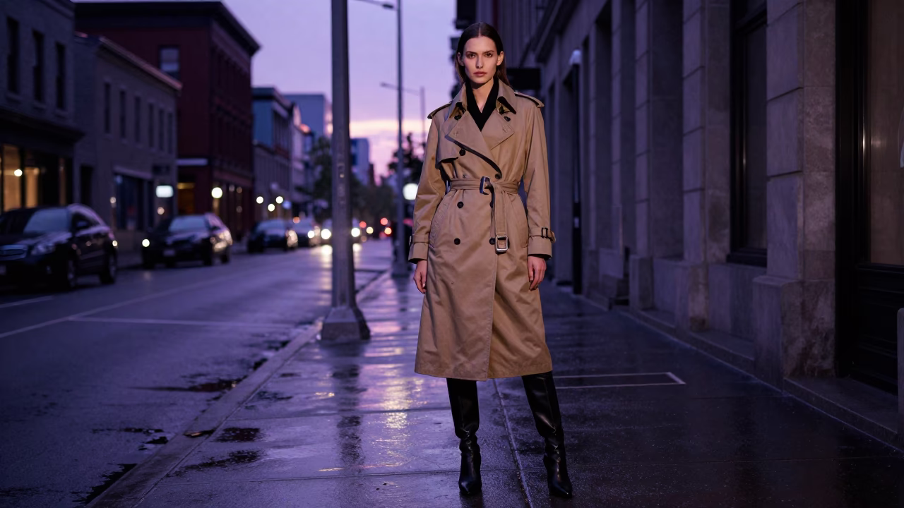Street Photography in Montreal at Blue Hour in in Montreal, Quebec, Canada