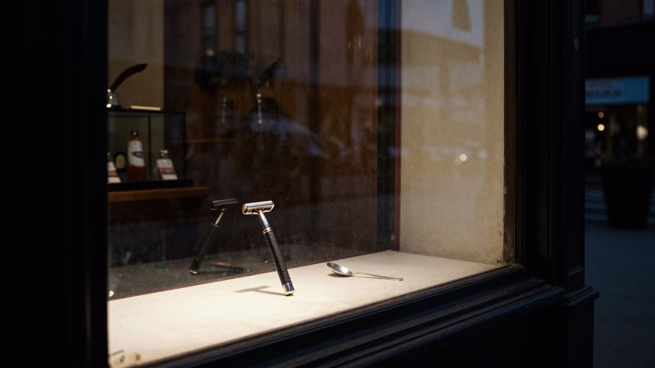 Street Photography in New York at Late At Night Light in in New York, New York, United States