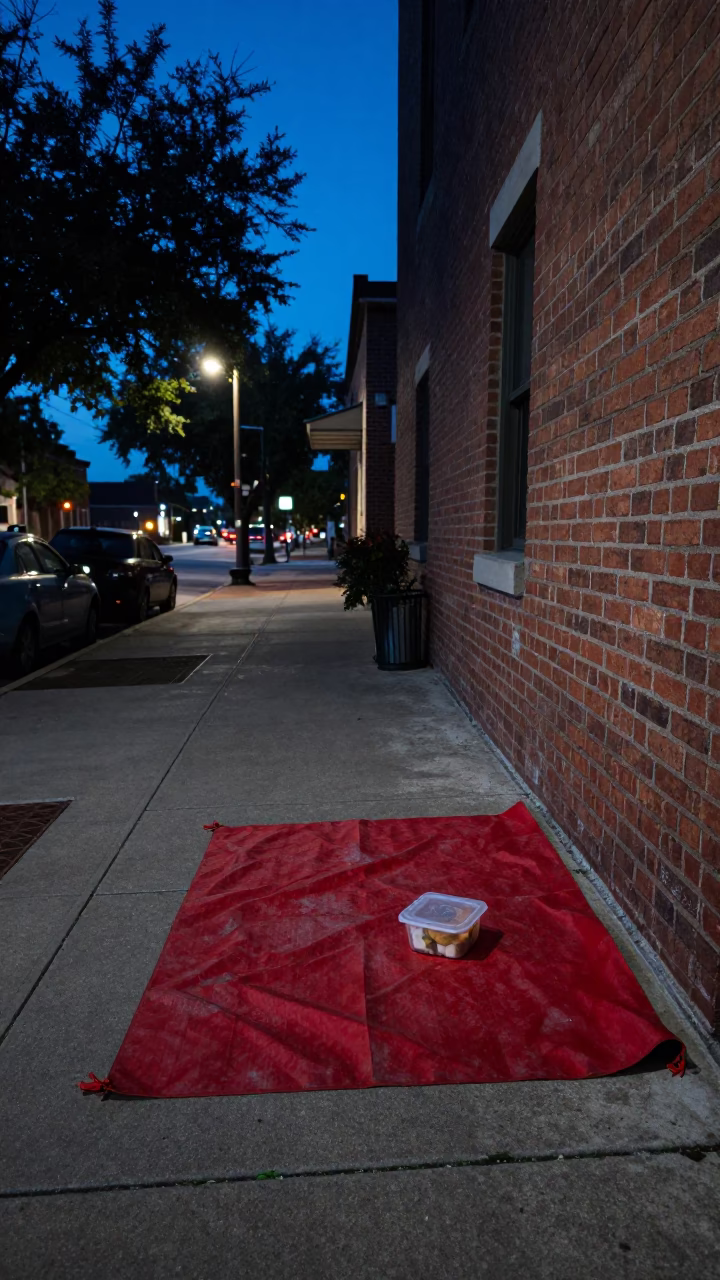 Street Scene in Austin at Blue Hour in in Austin, Texas, United States