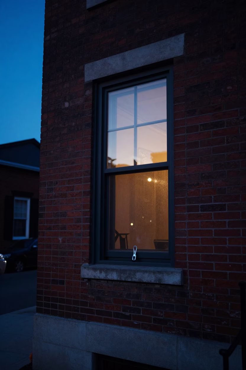 Street Scene in Boston at Indigo Twilight After Sunset in in Boston, Massachusetts, United States