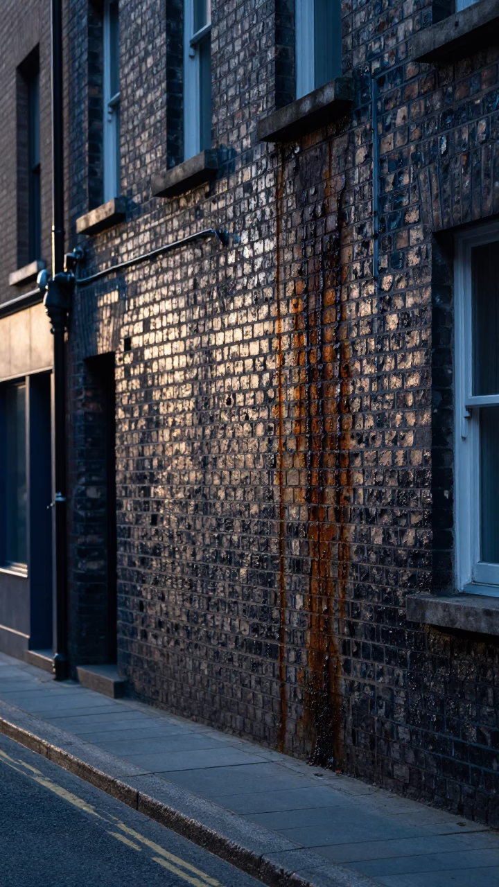Street Scene in Dublin at Sunrise Light in in Dublin, Ireland