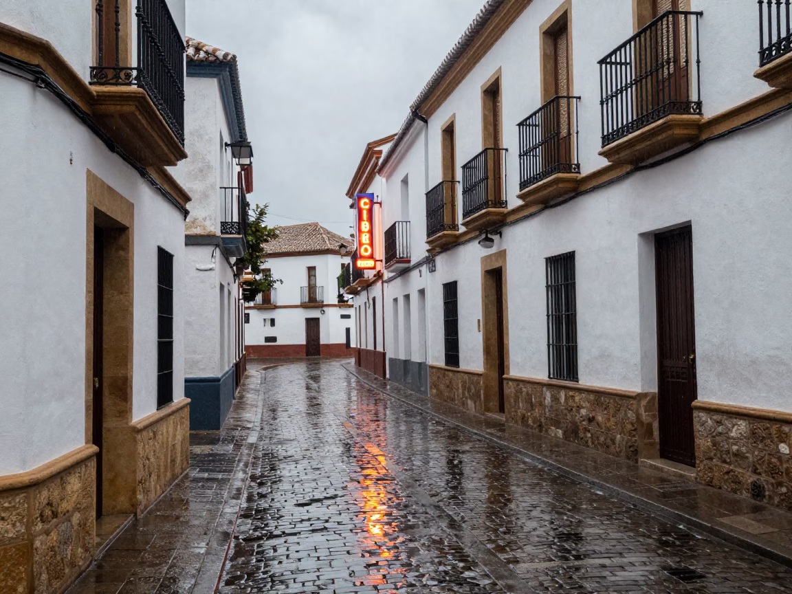 Street Scene in Granada in in Granada, Spain