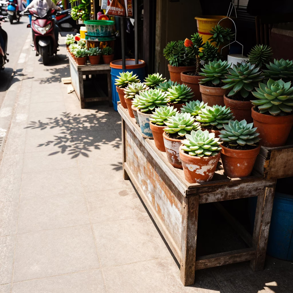 Street Scene in Ho Chi Minh City in in Ho Chi Minh City, Vietnam