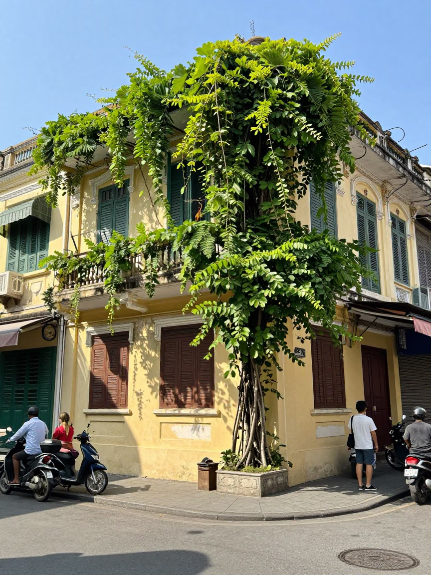 Street Scene in Ho Chi Minh City in in Ho Chi Minh City, Vietnam