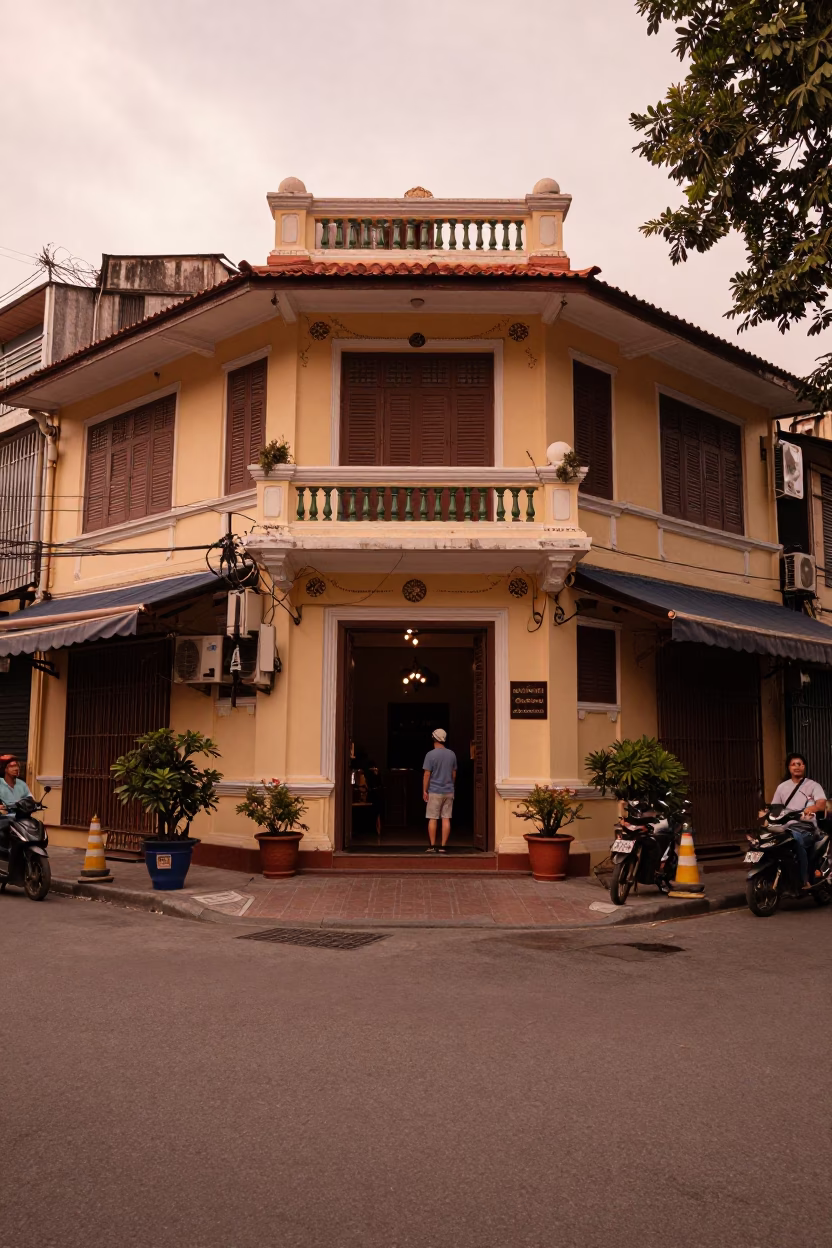Street Scene in Ho Chi Minh City in in Ho Chi Minh City, Vietnam