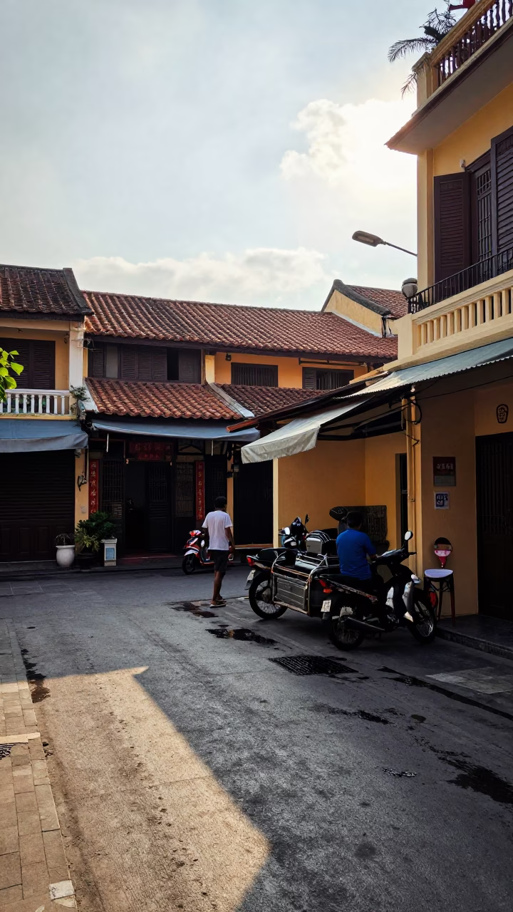 Street Scene in Ho Chi Minh City in in Ho Chi Minh City, Vietnam