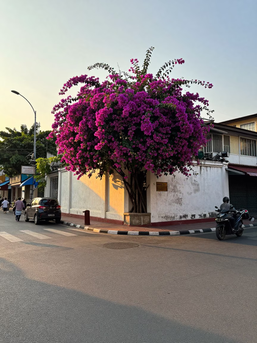 Street Scene in Ho Chi Minh City in in Ho Chi Minh City, Vietnam