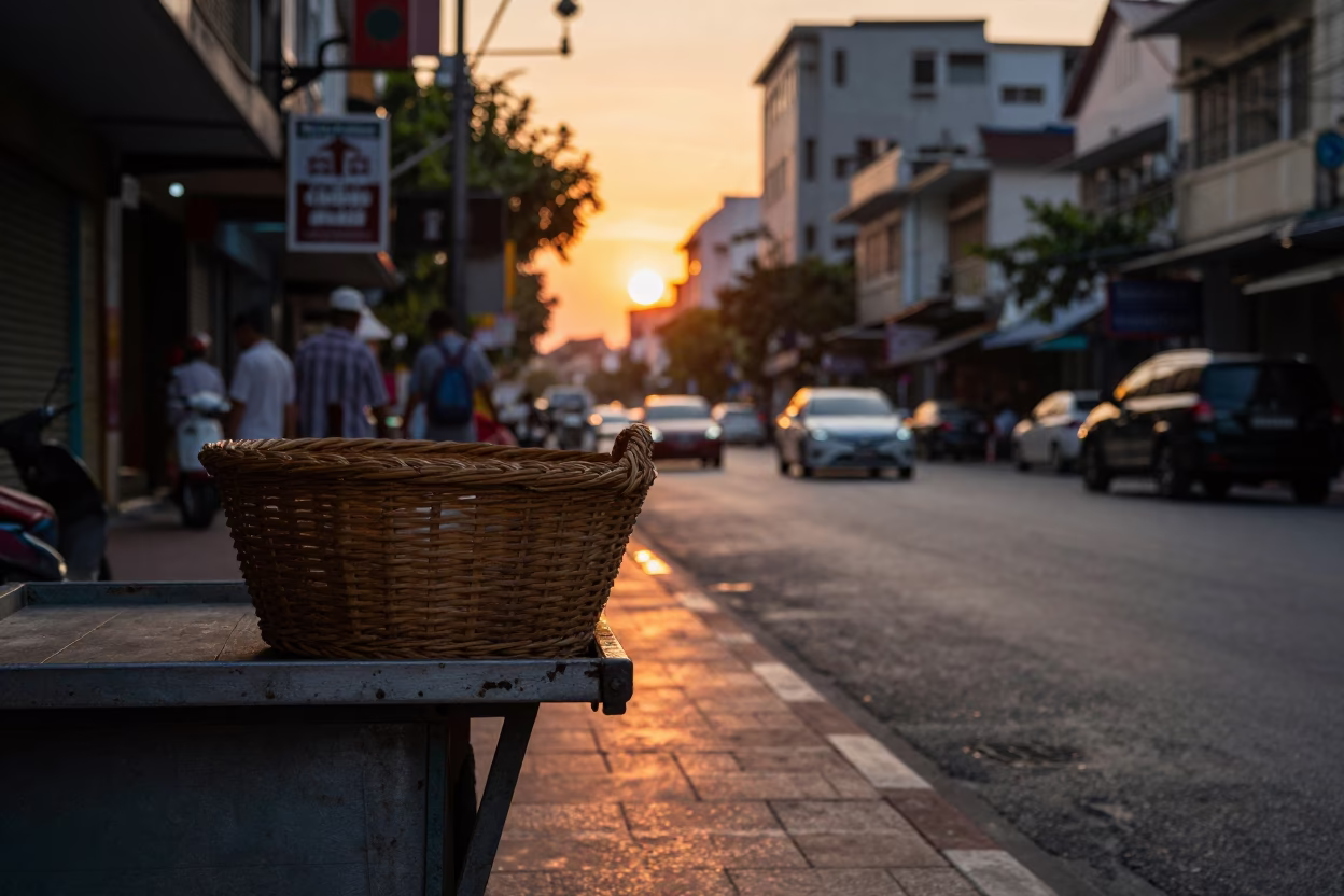 Street Scene in Ho Chi Minh City in in Ho Chi Minh City, Vietnam