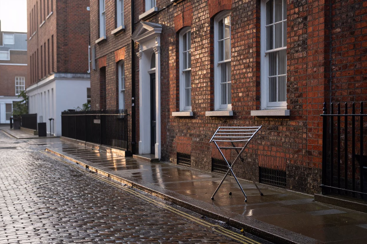 Street Scene in London at The Early Morning Light in in London, United Kingdom