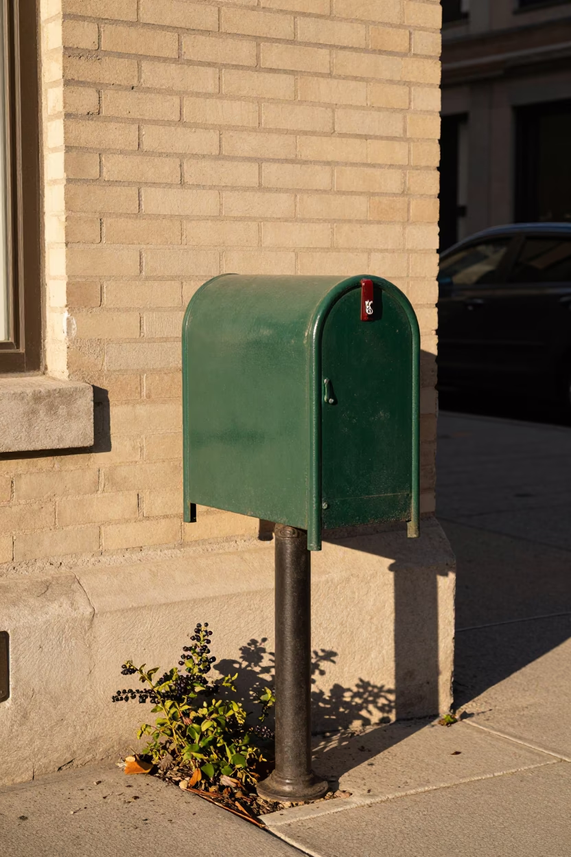 Street Scene in Montreal at Late Afternoon Light in in Montreal, Quebec, Canada
