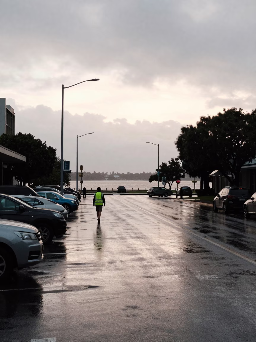 Street Scene in Perth in in Perth, Western Australia, Australia