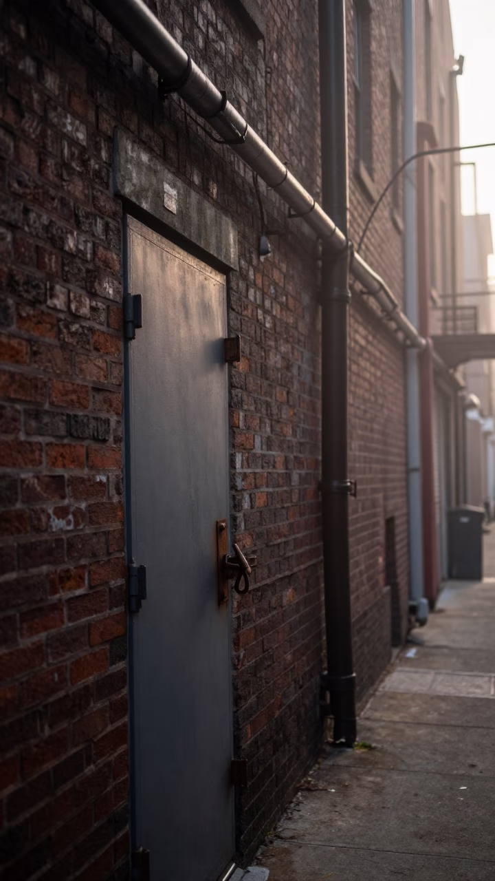 Street Scene in Philadelphia at Nautical Dawn Light in in Philadelphia, Pennsylvania, United States