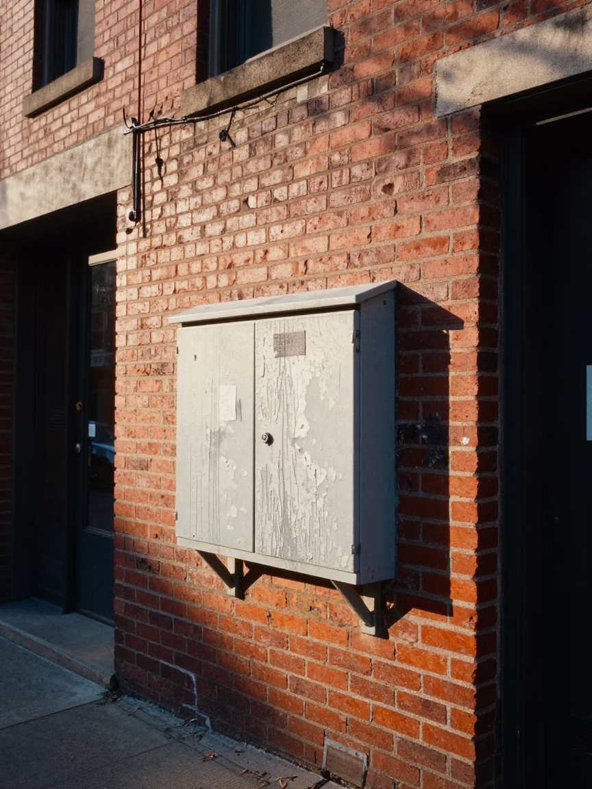 Street Scene in Philadelphia at The Late Afternoon Light in in Philadelphia, Pennsylvania, United States