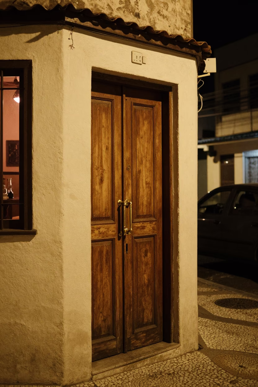 Street Scene in Rio De Janeiro in in Rio de Janeiro, Brazil