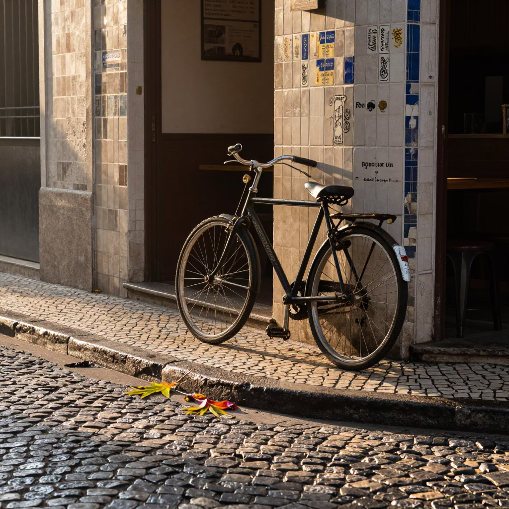 Street Scene in Rio De Janeiro in in Rio de Janeiro, Brazil