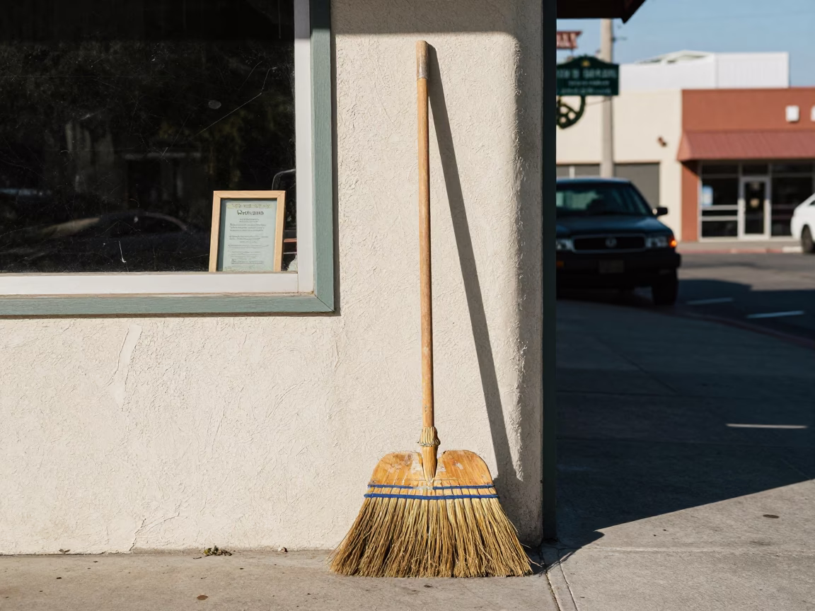 Street Scene in San Diego at Bright Midmorning Light in in San Diego, California, United States