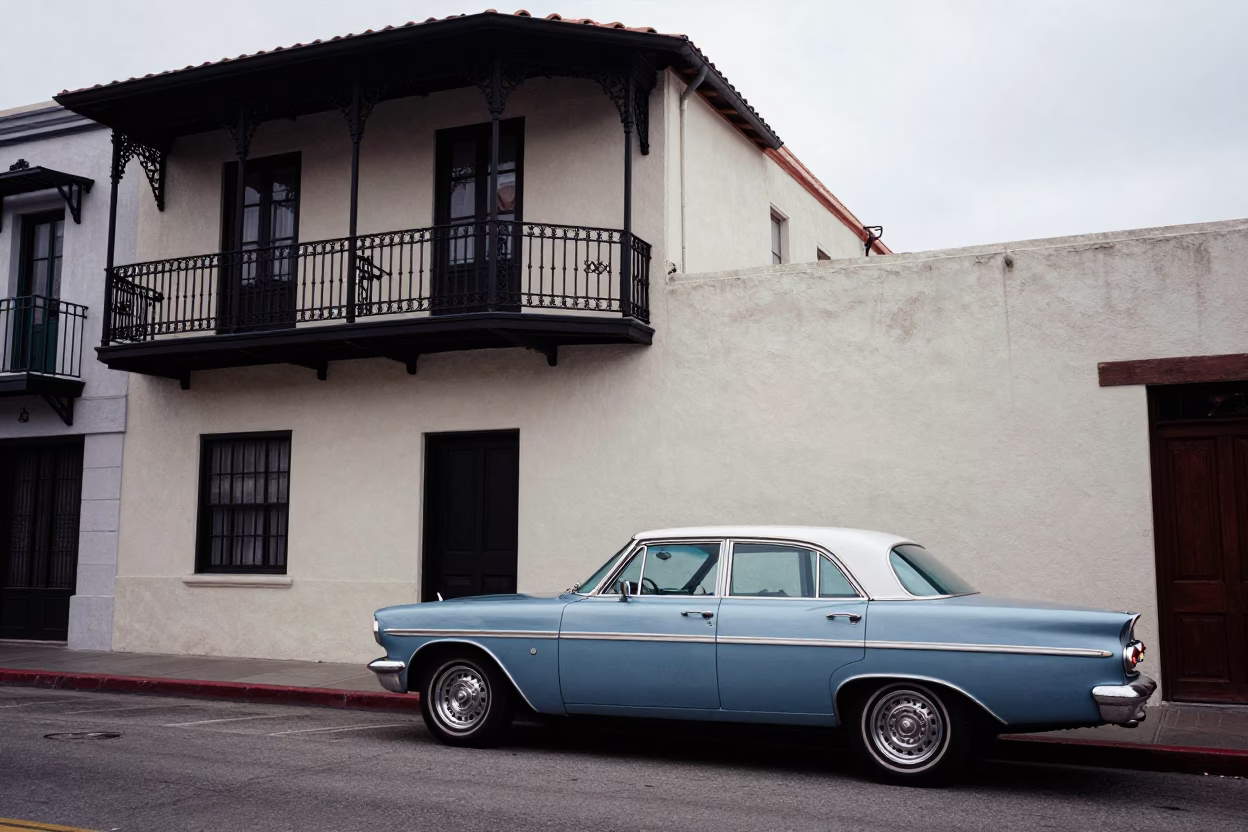 Street Scene in San Diego at Midday Light in in San Diego, California, United States