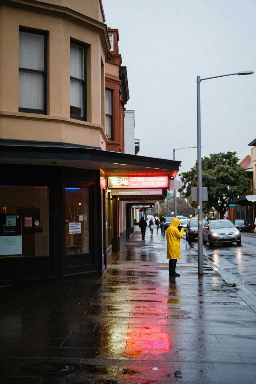 Street Scene in Sydney in in Sydney, New South Wales, Australia