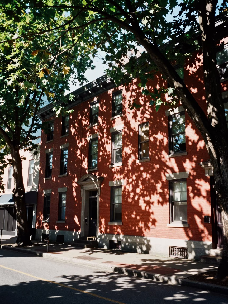 Street Scene in Vancouver at Midday Light in in Vancouver, British Columbia, Canada