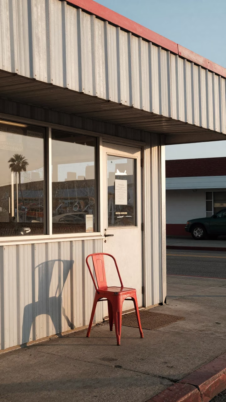 Street Scene just after sunrise in San Diego in in San Diego, California, United States
