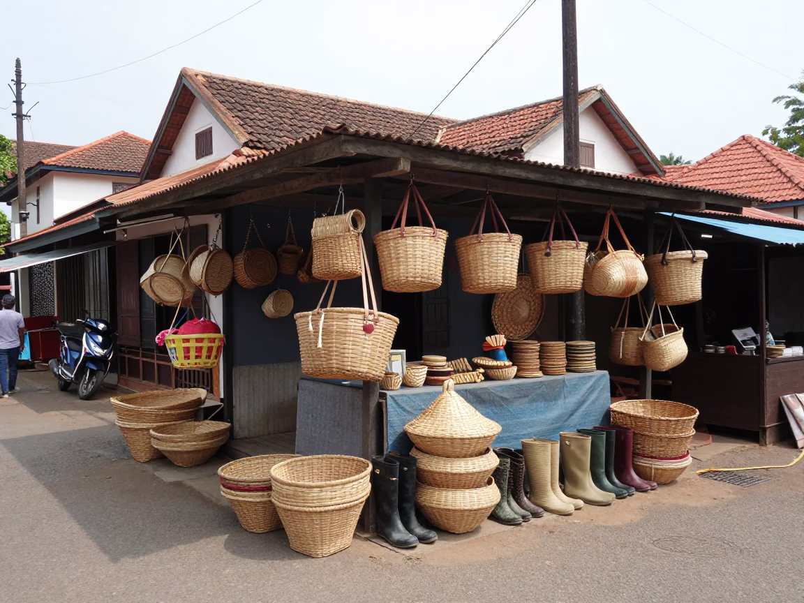 Street Stall in Kochi in in Kochi, India