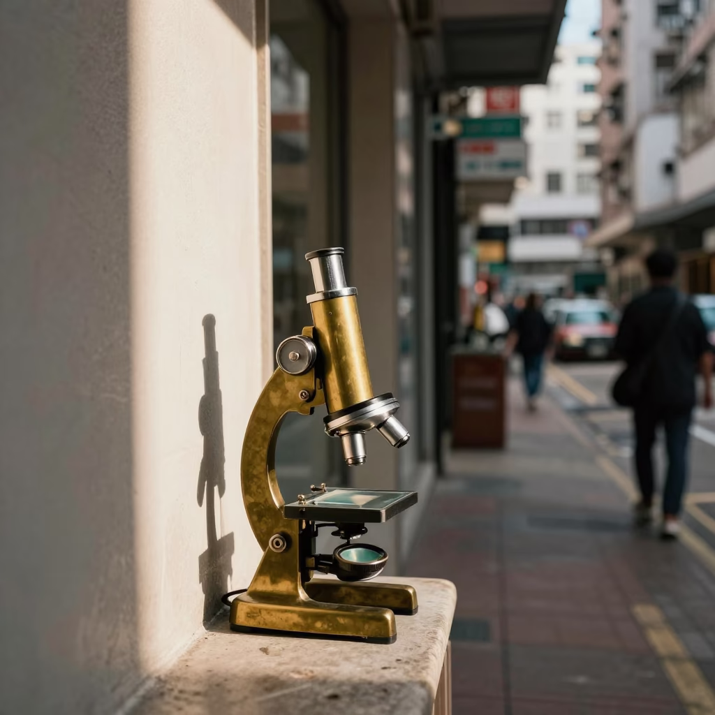 Street Style in Hong Kong at The Early Afternoon Light in in Hong Kong, Hong Kong