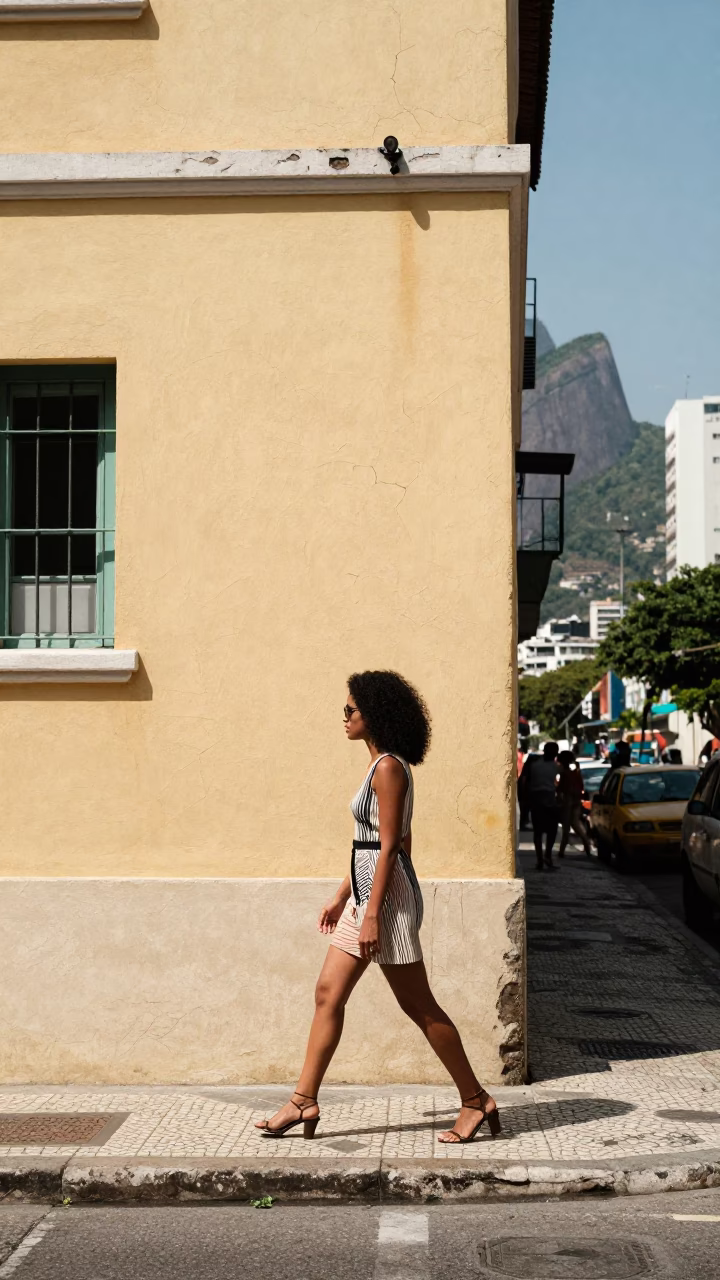 Street Style in Rio De Janeiro in in Rio de Janeiro, Brazil
