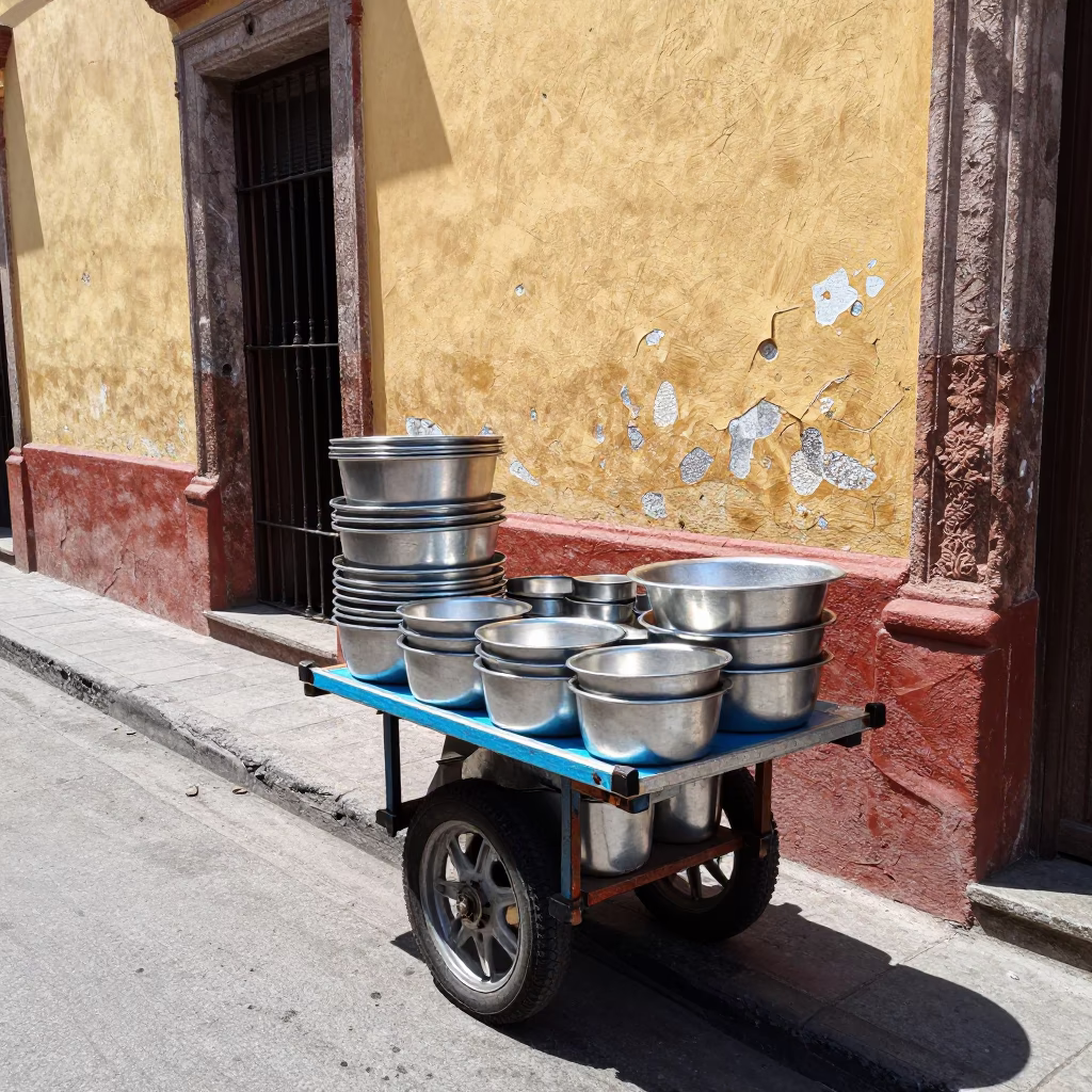 Street Supplies in Mexico City in in Mexico City, Mexico
