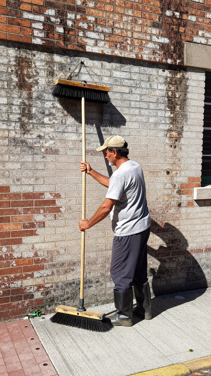Street Sweeper in Miami in in Miami, Florida, United States