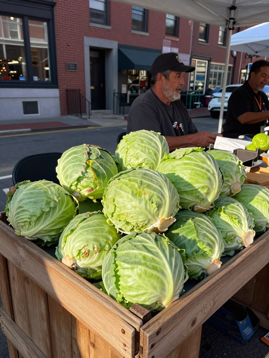 Street Vendor in Boston at The Early Afternoon Light in in Boston, Massachusetts, United States
