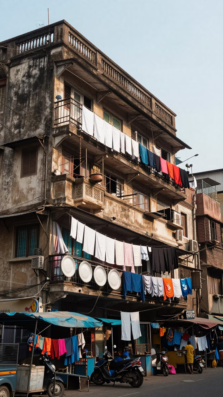 Street Vendor in Mumbai in in Mumbai, India