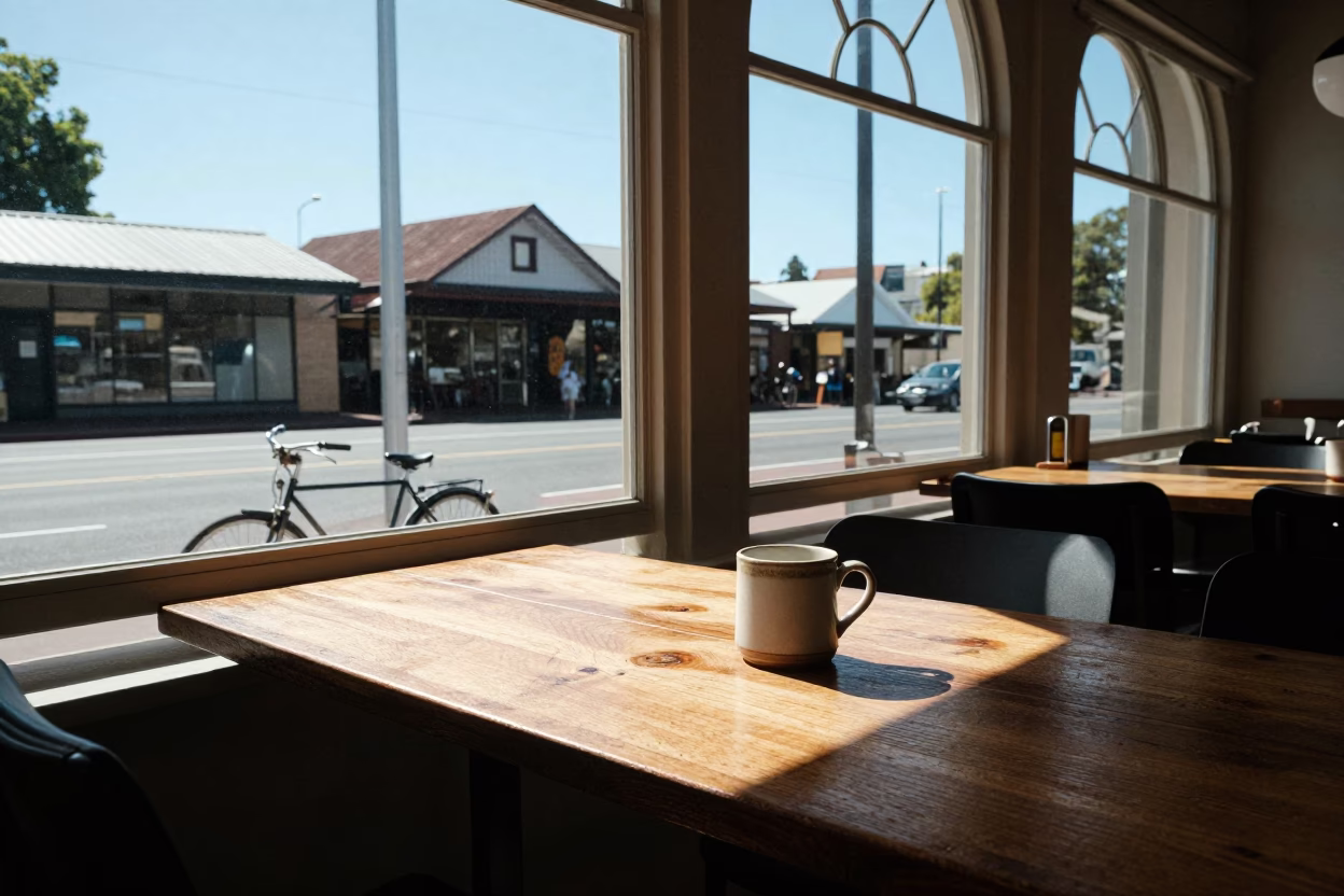 Street View in Perth in in Perth, Western Australia, Australia