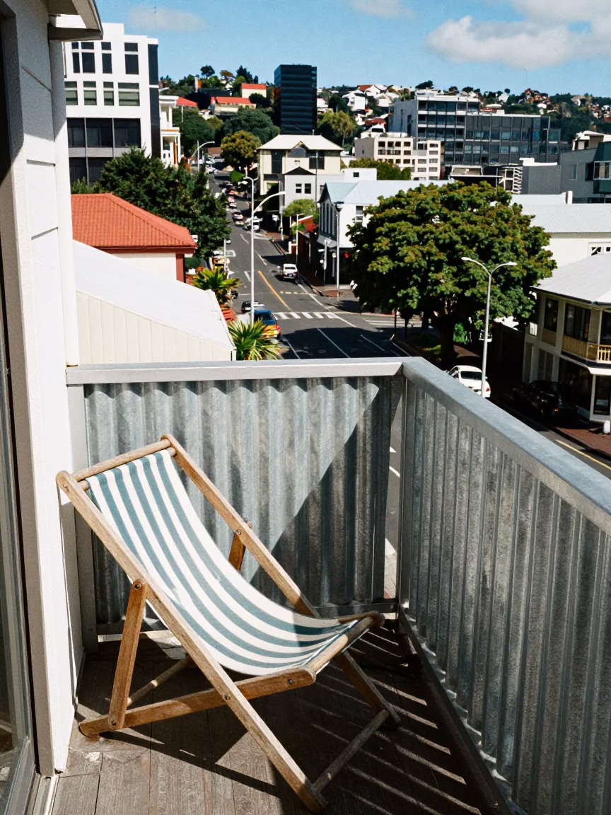 Street View in Wellington in in Wellington, New Zealand