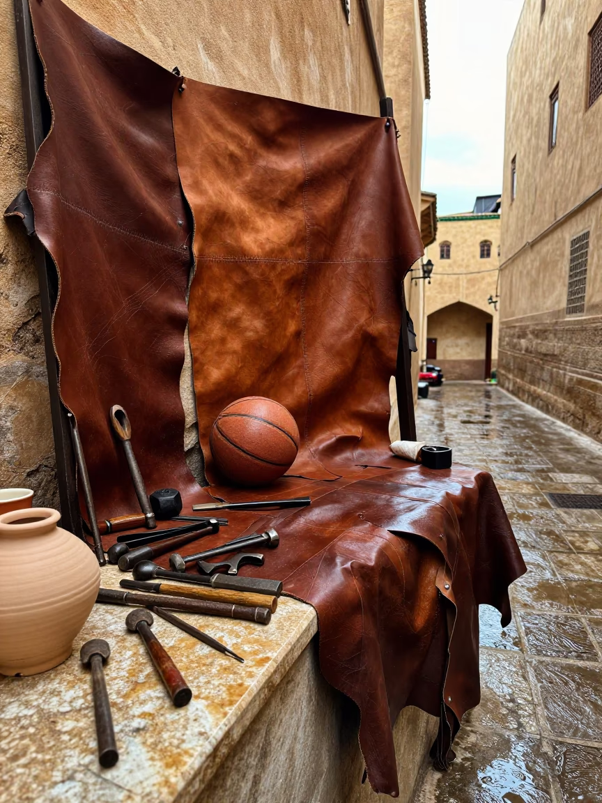 Street Workstation in Fez in in Fez, Morocco