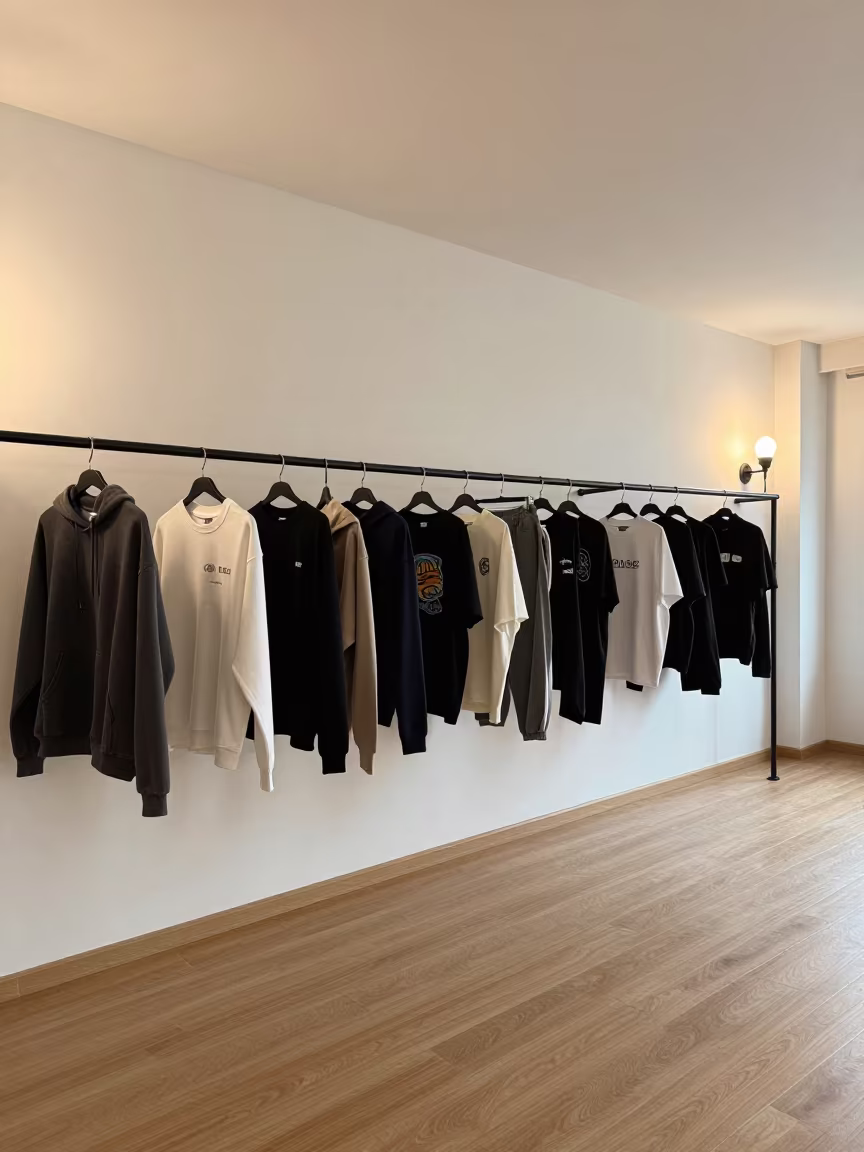 Streetwear Runway Layers in Cox's Bazar Studio in under runway rehearsal lights in Cox's Bazar