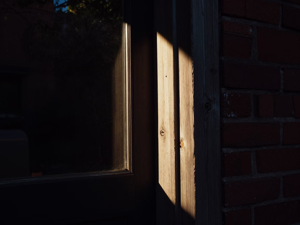 Striking Doorframe in Boston at The Early Afternoon Light in in Boston, Massachusetts, United States