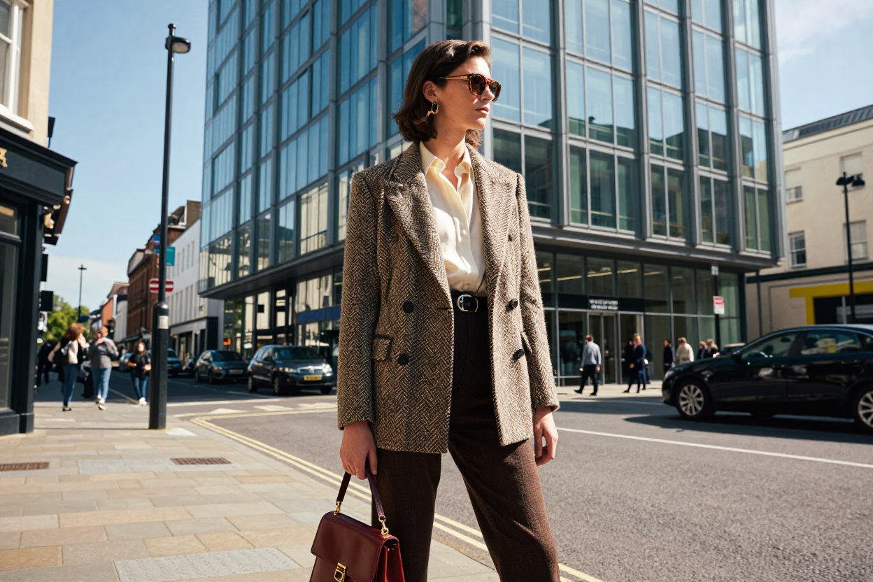 Style Portrait in Bristol at Midday Light in in Bristol, United Kingdom