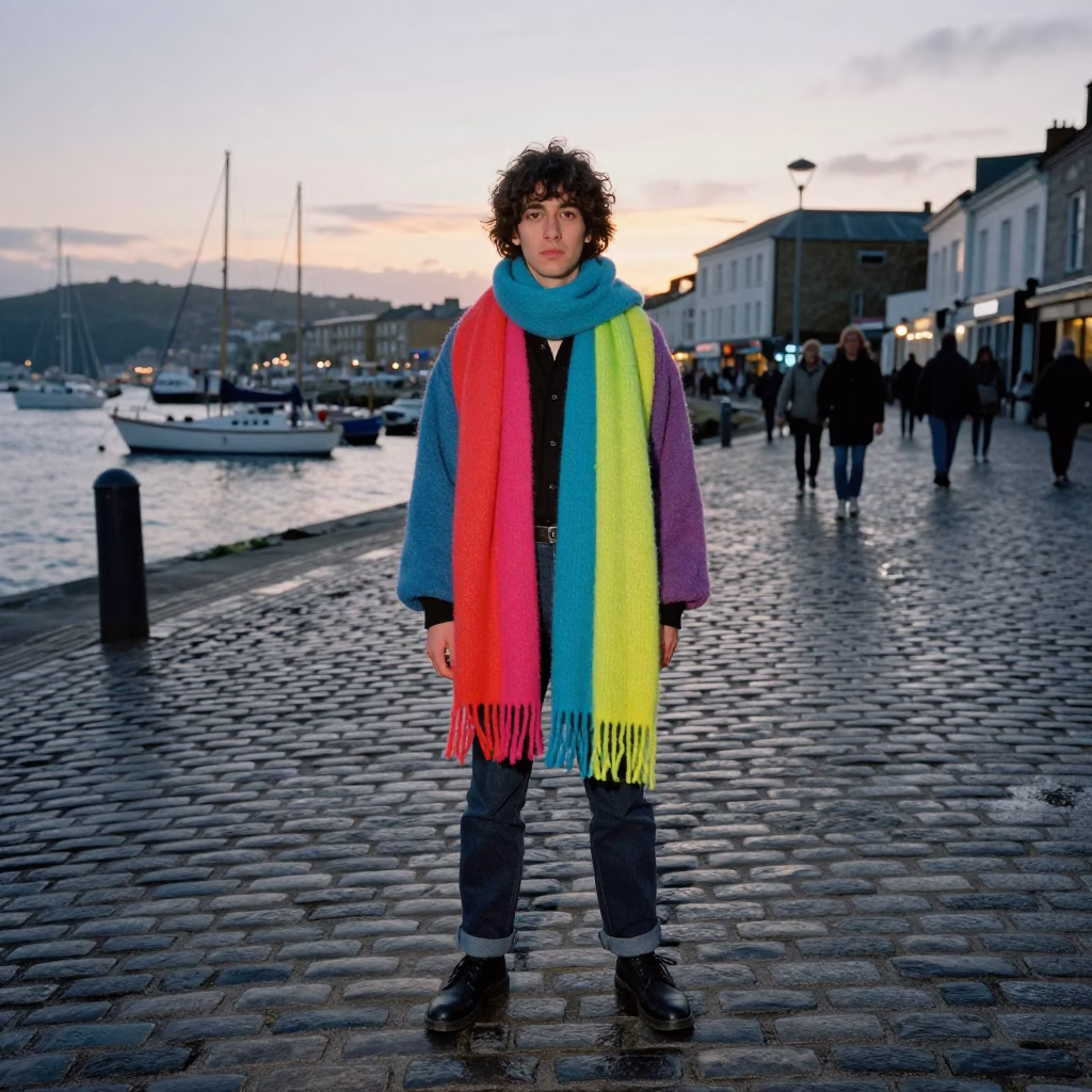 Style Portrait in Bristol at Nautical Dawn Light in in Bristol, United Kingdom
