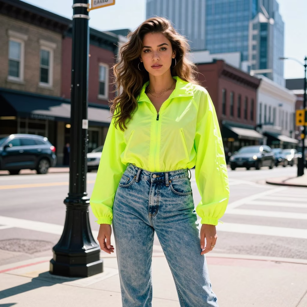 Style Portrait in Nashville at Bright Midmorning Light in in Nashville, Tennessee, United States