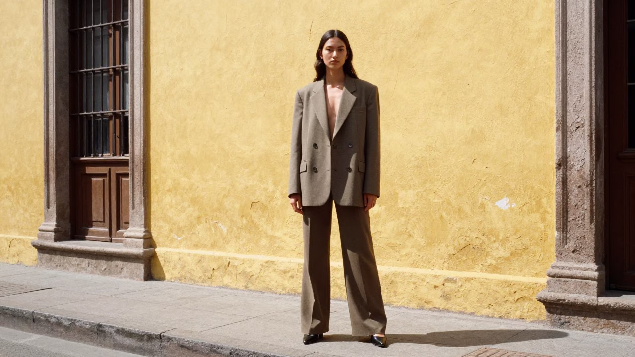 Style Posing in Lima at The Flat Glare Of Noon Light in in Lima, Peru