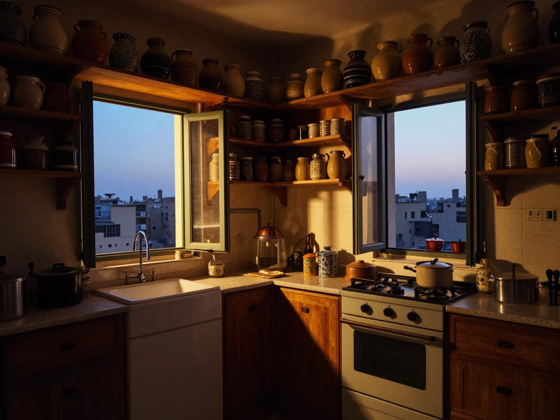 Summer Evening at Evening Light in Cairo in in Cairo, Egypt