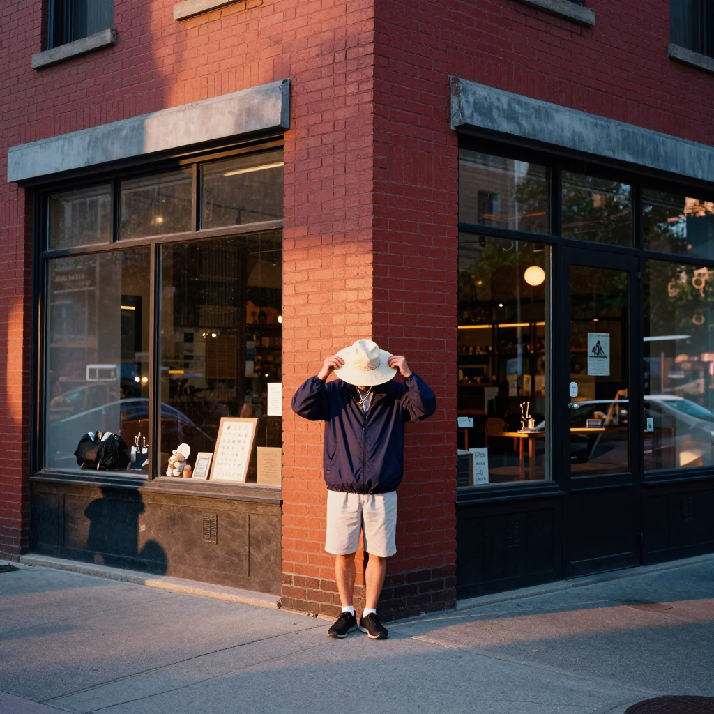 Sun Hat in Chicago in in Chicago, Illinois, United States