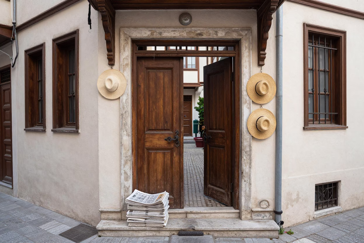 Sun Hat in Istanbul in in Istanbul, Turkey