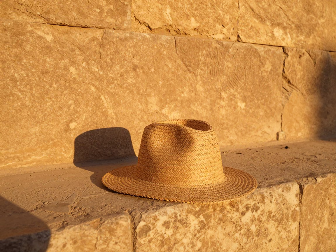 Sun Hat in Luxor in in Luxor, Egypt